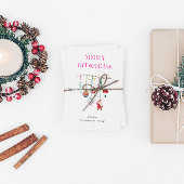 キッメリーシュマスレトロオーナメントホリデーファミリー シーズンカード