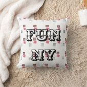 キッモダンおもしろいド黒ベビー クッション (ブランケット)