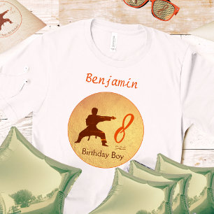 キッモダンズ8誕生日ジャパン武術アーツ空手 Tシャツ