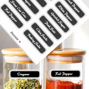 キッモダンチとパントリーの保管ラベル シール