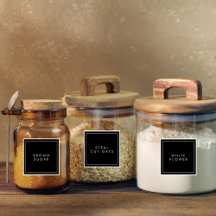 キッモダンチとパントリーの保管ラベル