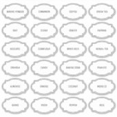 キッモダンチカスタマイズン食器洗いラベルのシール シール (正面)