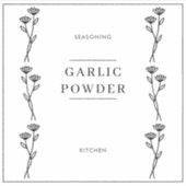 キッモダンチミニマルンの食器室のJARラベル シール (正面)