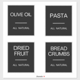 キッモダンチミニマルン食器保管用ラベル シール