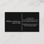 キッモダンチンケータリング 名刺 (裏面)