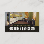 キッモダンチンデザイン、キッチン&バスルーム設備 名刺 (正面)