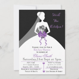 キッモダンチンブライダルシャワー招待状 招待状