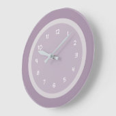 キッモダンチン及び浴壁デコ ラージ壁時計 (傾斜)