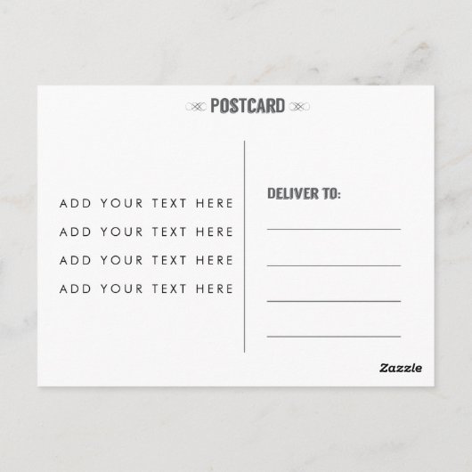 キッモダンチン器具イラストレーションマーケティング ポストカード (裏面)