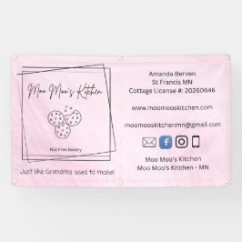 キッモーチモーンのバナー 横断幕