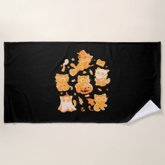 キッ不気味テクラシックンTシャツ ビーチタオル