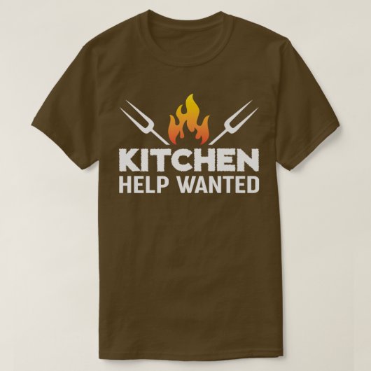 キッ救済チンおもしろいシェフ497 Tシャツ (デザイン正面)