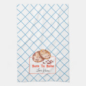 キッ生まれチンタオルを焼く キッチンタオル (縦)