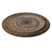 キッ素朴チンの木リングや輪丸切り盤 カッティングボード (角)