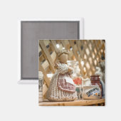 キッ素朴チン人形 マグネット (正面/裏面)