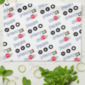 キッ遊チンのハンドタオルを一時停止 キッチンタオル (折り畳み)