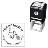 キッ遊テンとヤーンボール図書名 セルフインキングスタンプ (インサイチュ)