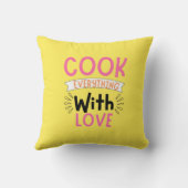 キッ魅力的チン引用文装飾用クッション クッション (裏面)