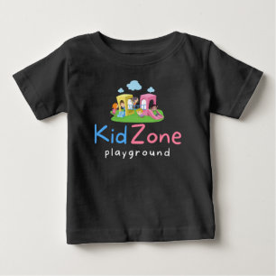キッ ゾーン 遊び場 ベビーTシャツ