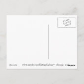 キツジツリガエル - ポストカード (裏面)