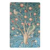 キツツキのタペストリー、キツツキの詳細 ミニクリップボード (裏面)