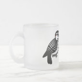 キツツキのレジ係 フロストグラスマグカップ (左)