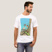 キツツキのTシャツ Tシャツ (正面フル)