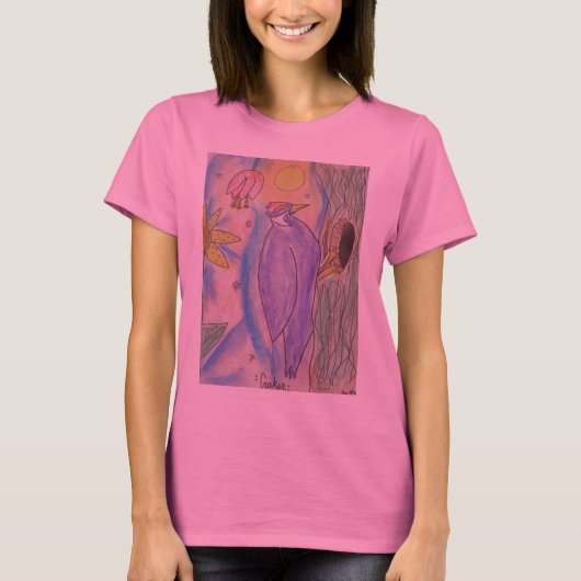 キツツキ Tシャツ (正面)