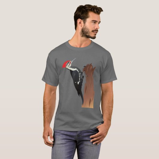 キツツキ Tシャツ (正面フル)