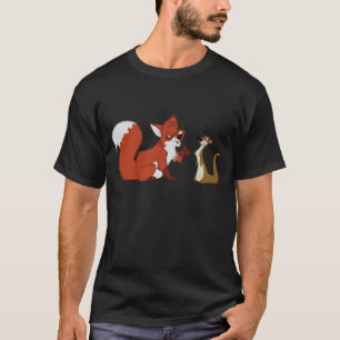 キツネおよびイタチの話 Tシャツ