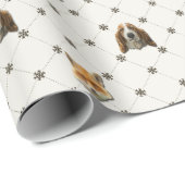 キツネおよびバセットハウンド ラッピングペーパー (ロールコーナー)