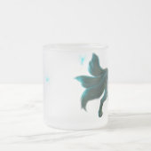 キツネおよび妖精 フロストグラスマグカップ (中央)