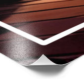 キツネがキャビンの前に座る–47567 フォトプリント            (角)