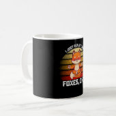 キツネが大好きなの コーヒーマグカップ (正面左)