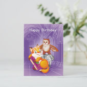 キツネとうんこ ポストカード (スタンド正面)