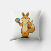 キツネとしてバレーボール選手として クッション (裏面)