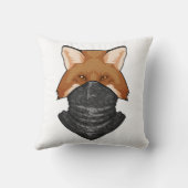 キツネとしてKerchiefとBandit クッション (裏面)