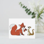 キツネとウィーゼルトーク ポストカード (スタンド正面)