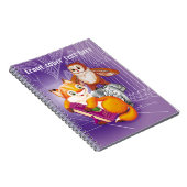 キツネとオウム ノートブック (右側)