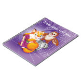 キツネとオウム ノートブック (左側)