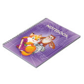 キツネとオウム ノートブック (左側)