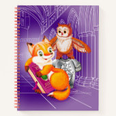 キツネとオウム ノートブック (正面)