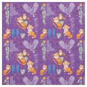 キツネとオウム ファブリック (見本)