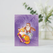 キツネとオウム ポストカード (スタンド正面)