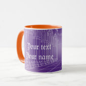 キツネとオウム マグカップ (正面左)