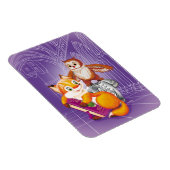 キツネとオウム マグネット (右側)