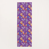 キツネとオウム ヨガマット (裏面)