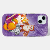 キツネとオウム Case-Mate iPhoneケース (裏面 (横))
