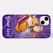 キツネとオウム Case-Mate iPhoneケース (裏面 (横))