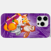 キツネとオウム Case-Mate iPhoneケース (裏面 (横))